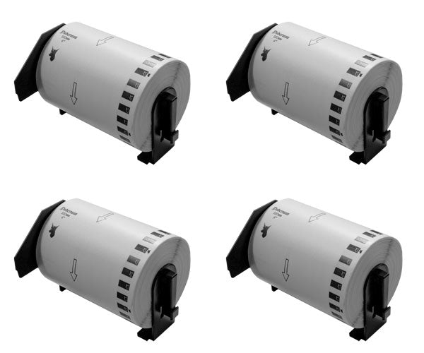 4 Pack of Brother Compatible DK2243 Labels (Dober-2243)